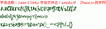 点击查看此字体详细信息