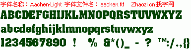 查看字体及作者详细介绍