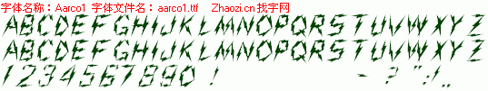查看字体及作者详细介绍
