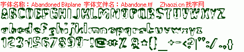 查看字体及作者详细介绍
