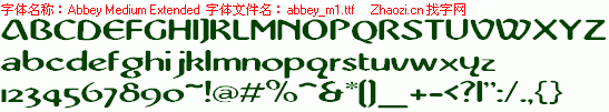 查看字体及作者详细介绍