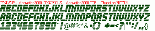 查看字体及作者详细介绍
