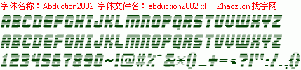 查看字体及作者详细介绍