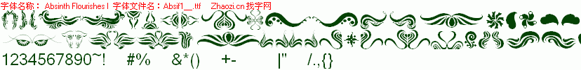 查看字体及作者详细介绍