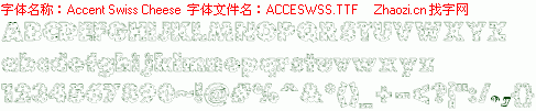 查看字体及作者详细介绍
