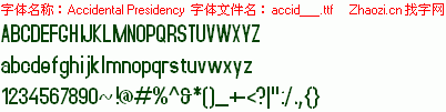 查看字体及作者详细介绍