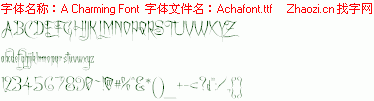 查看字体及作者详细介绍