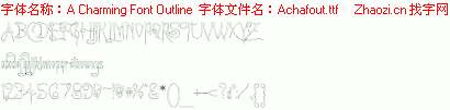 查看字体及作者详细介绍