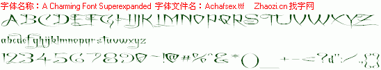 查看字体及作者详细介绍