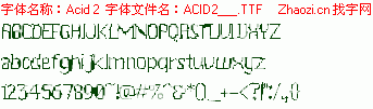 查看字体及作者详细介绍