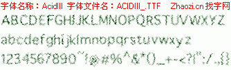 查看字体及作者详细介绍