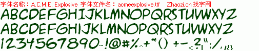 查看字体及作者详细介绍
