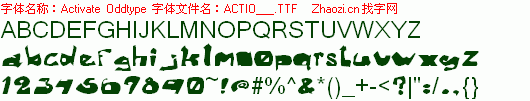 查看字体及作者详细介绍