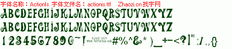 查看字体及作者详细介绍