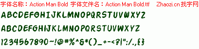 查看字体及作者详细介绍