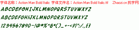 查看字体及作者详细介绍