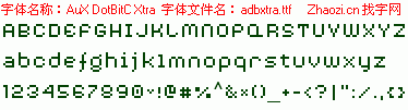 查看字体及作者详细介绍