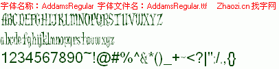 查看字体及作者详细介绍