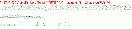 查看字体及作者详细介绍