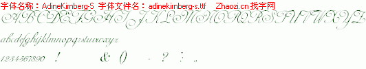 查看字体及作者详细介绍