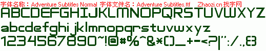 查看字体及作者详细介绍