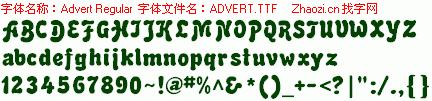 查看字体及作者详细介绍