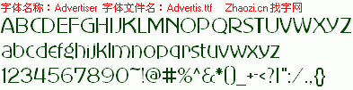 查看字体及作者详细介绍