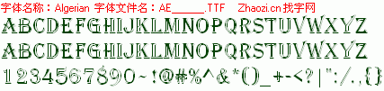 查看字体及作者详细介绍