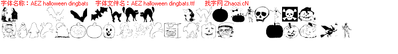 AEZ_halloween_dingbats