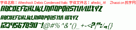查看字体及作者详细介绍