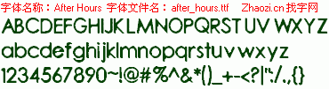 查看字体及作者详细介绍