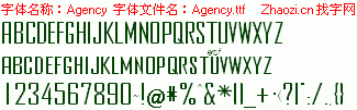 查看字体及作者详细介绍