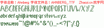 查看字体及作者详细介绍