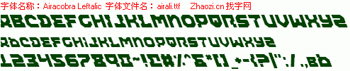 查看字体及作者详细介绍
