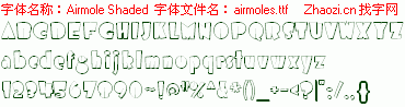 查看字体及作者详细介绍