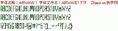 查看字体及作者详细介绍