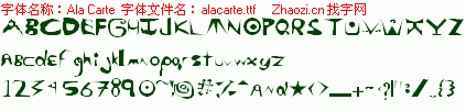 查看字体及作者详细介绍