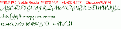 查看字体及作者详细介绍