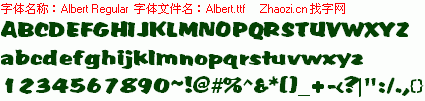 查看字体及作者详细介绍