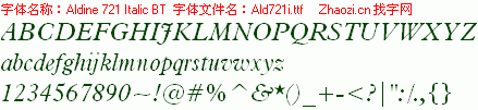 查看字体及作者详细介绍