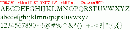 查看字体及作者详细介绍