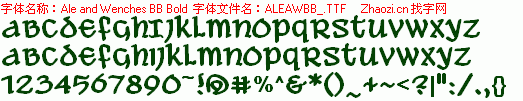 查看字体及作者详细介绍