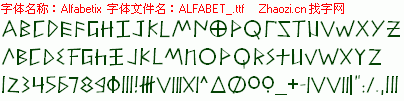 查看字体及作者详细介绍