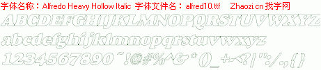 查看字体及作者详细介绍