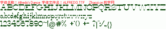 查看字体及作者详细介绍