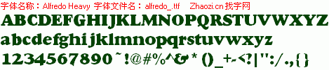 查看字体及作者详细介绍