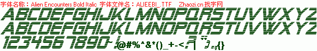 查看字体及作者详细介绍