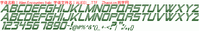 查看字体及作者详细介绍