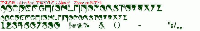 查看字体及作者详细介绍