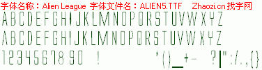 查看字体及作者详细介绍